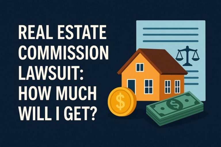 Real Estate Commission Lawsuit How Much Will I Get