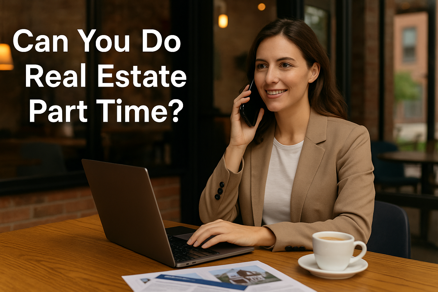 can you do real estate part time