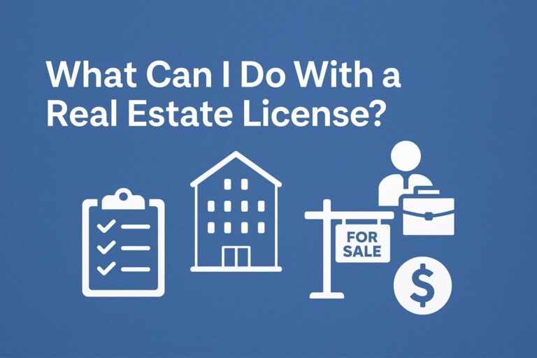 What Can I Do With a Real Estate License